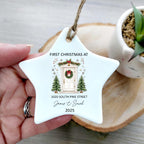 First Christmas At Our Home Ornament, Christmas Ceremic Ornament, Glass Ornament