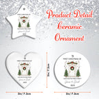 First Christmas At Our Home Ornament, Christmas Ceremic Ornament, Glass Ornament