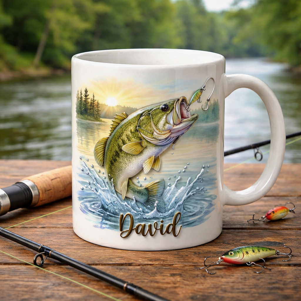 Fishing mug