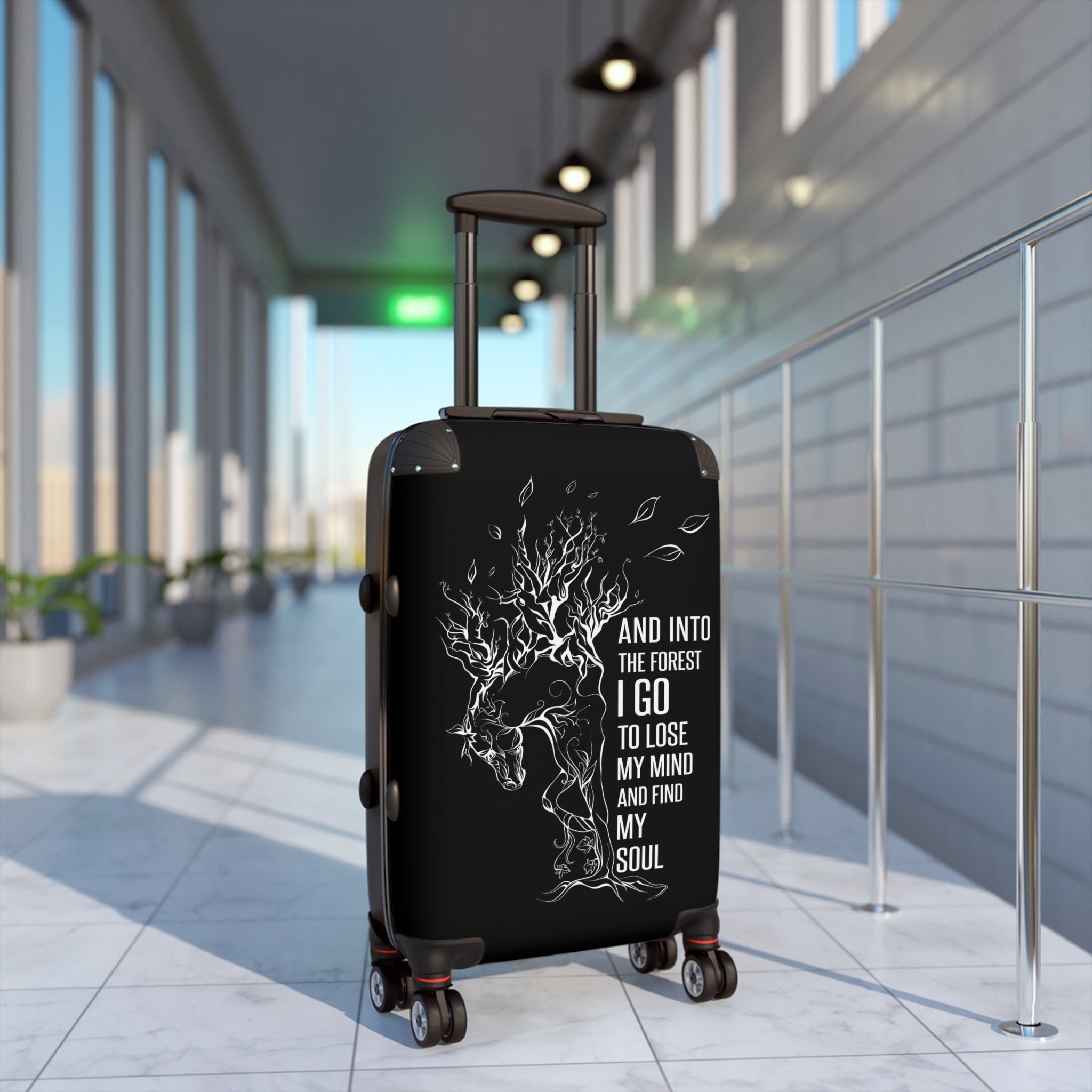 Suite Case For Horse Lovers, And Into The Forest I Go To Loose My Mind And Find My Soul Artwork