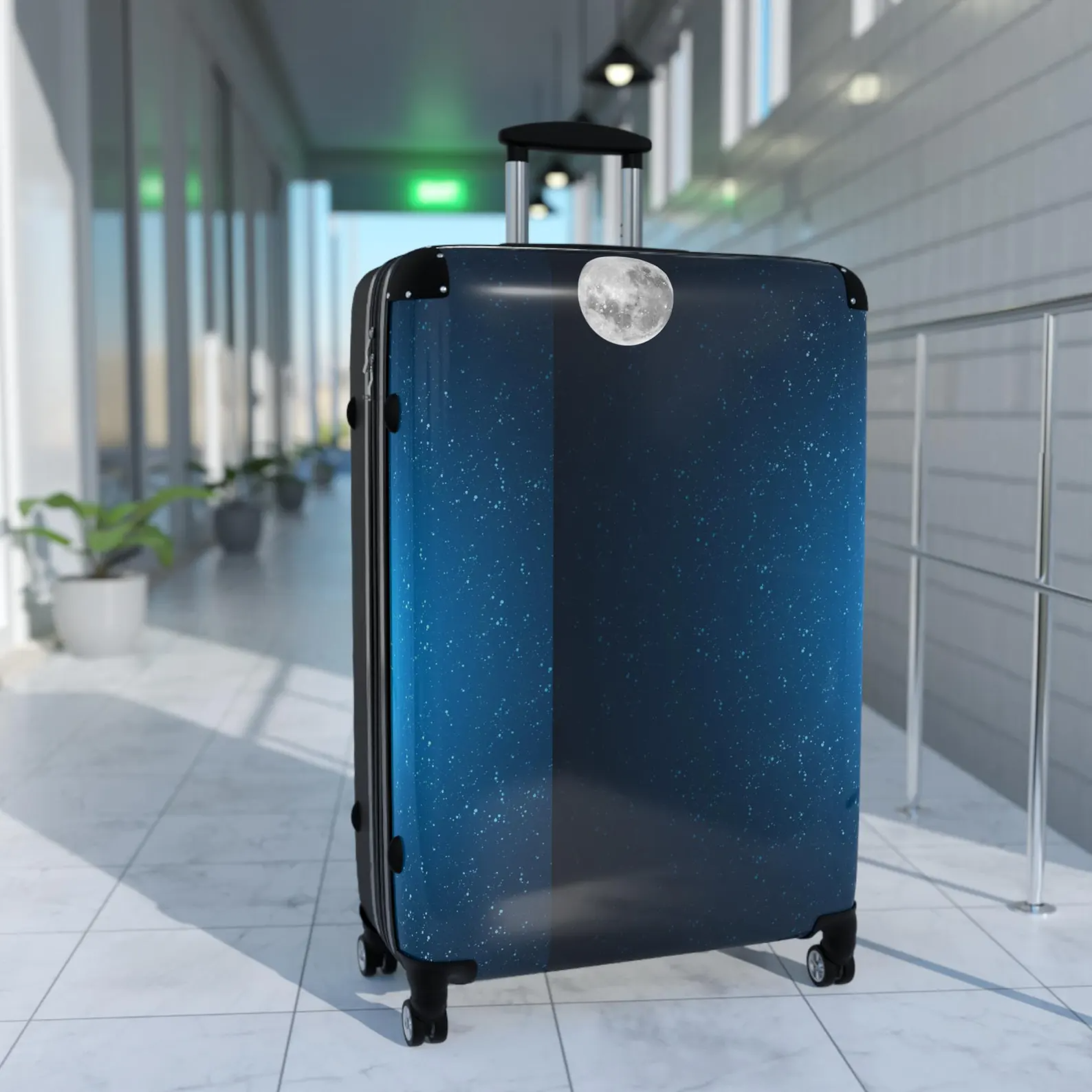 Night Sky Sunset Suitcase Set, Stylish Travel Luggage