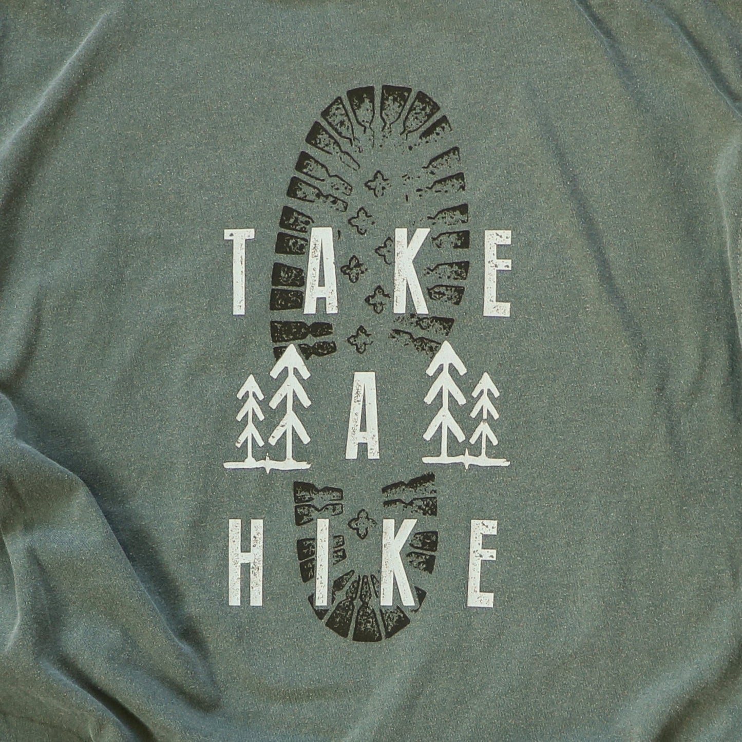take a hike shirt, comfort colors graphic tee, hiking boot tshirt, outdoor adventure trail tree unisex t-shirt with saying, gift for dad