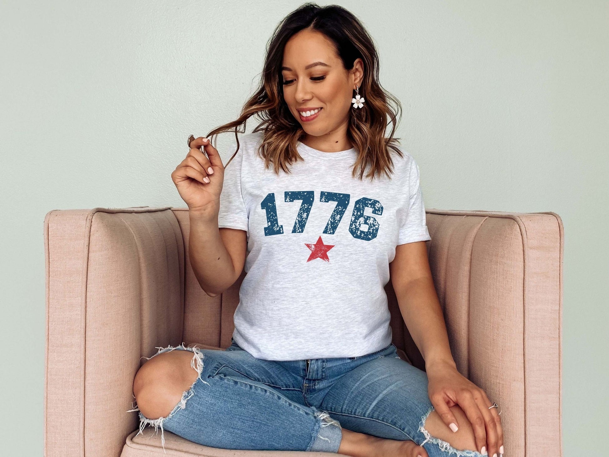 1776 Shirt, USA Shirt, Fourth of July Shirt, America 1776, 1776 T Shirt, Patriotic Shirt, Est 1776 Shirt, Independence Day, Spilling The Tea