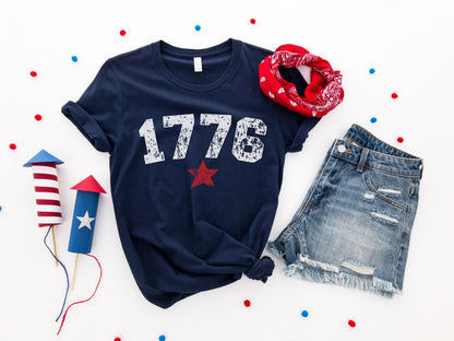 1776 Shirt, USA Shirt, Fourth of July Shirt, America 1776, 1776 T Shirt, Patriotic Shirt, Est 1776 Shirt, Independence Day, Spilling The Tea
