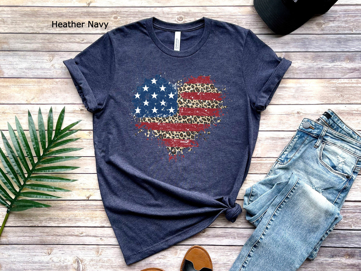 American Flag Heart Shirt, American Flag Shirt, Patriotic USA Tee, 4th of July Shirt, Women's American Flag Shirt, July 4th Shirt