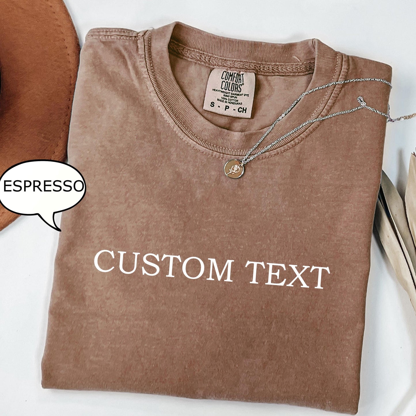 Comfort Colors® Custom Text T-Shirt, Personalized Shirt, Personalized Gift, Custom Shirt, Personalized T-Shirt