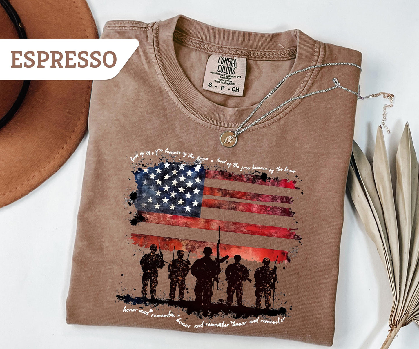 Comfort Colors American Army T-shirt, America Shirt, 4th of July Shirt, Memorial Day Gift, American Flag Shirt