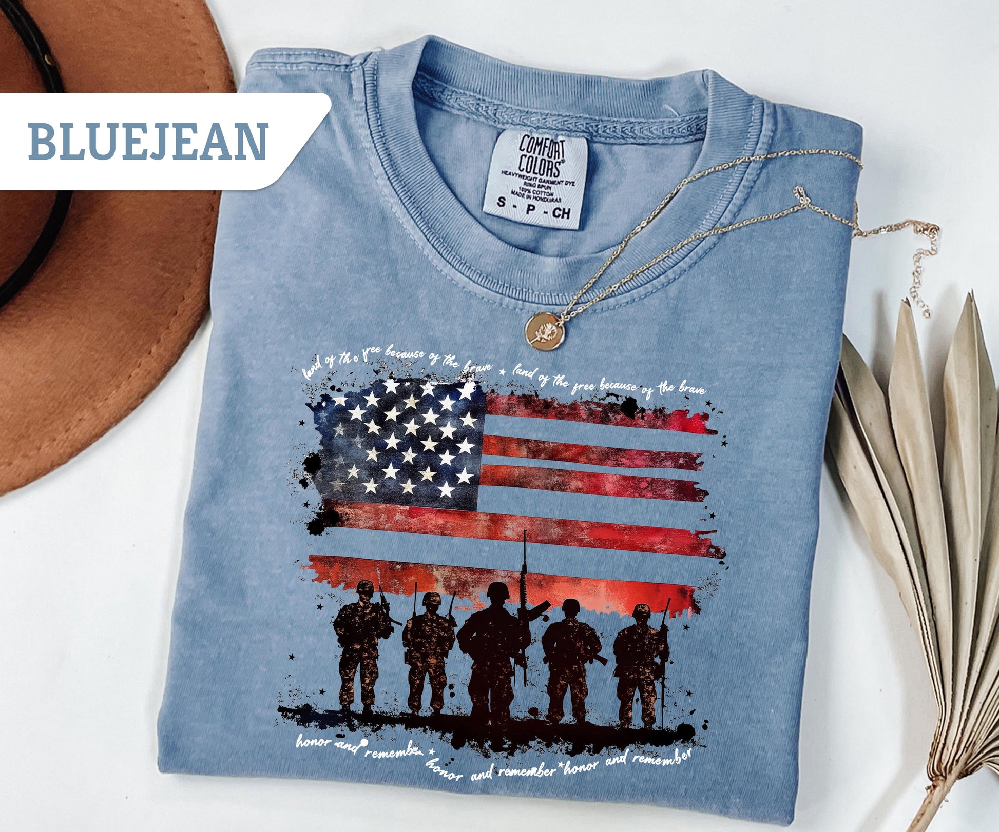 Comfort Colors American Army T-shirt, America Shirt, 4th of July Shirt, Memorial Day Gift, American Flag Shirt