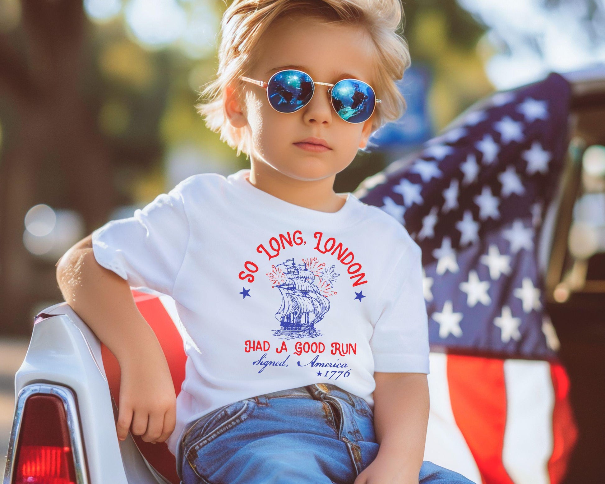 So Long London Had A Good Run Funny 4th Of July Shirt, Patriotic Shirt, Fourth Of July Tee Shirt, Trendy July 4th Shirt, USA T-shirt