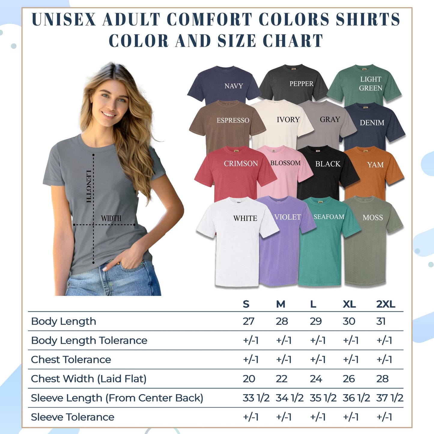 Custom Text Comfort Colors® Embroidered Shirt, Personalized Embroidered Minimalistic Your Text Tee, Personalized Varsity Embroidery Outfit