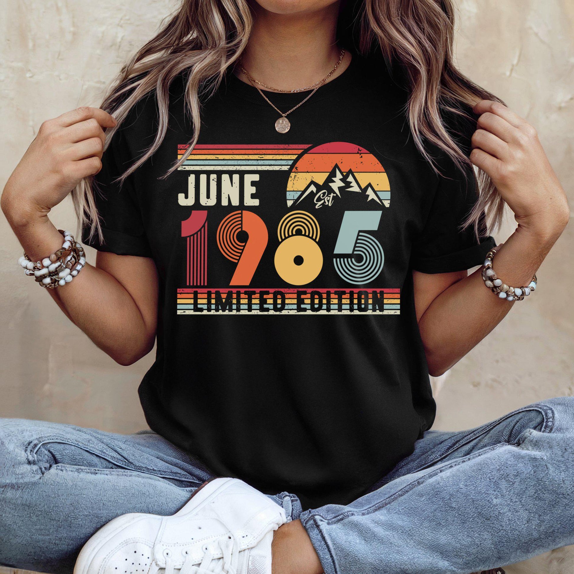 1986 Birthday Shirt – 40th Birthday Retro Sweatshirt Gift – Vintage Hoodie for Men / Women – Unisex T-Shirt for Husband or Wife Present