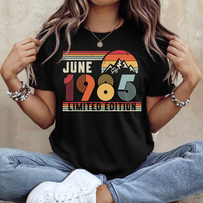 1986 Birthday Shirt – 40th Birthday Retro Sweatshirt Gift – Vintage Hoodie for Men / Women – Unisex T-Shirt for Husband or Wife Present