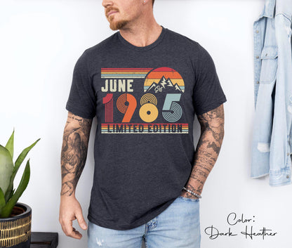 1986 Birthday Shirt – 40th Birthday Retro Sweatshirt Gift – Vintage Hoodie for Men / Women – Unisex T-Shirt for Husband or Wife Present