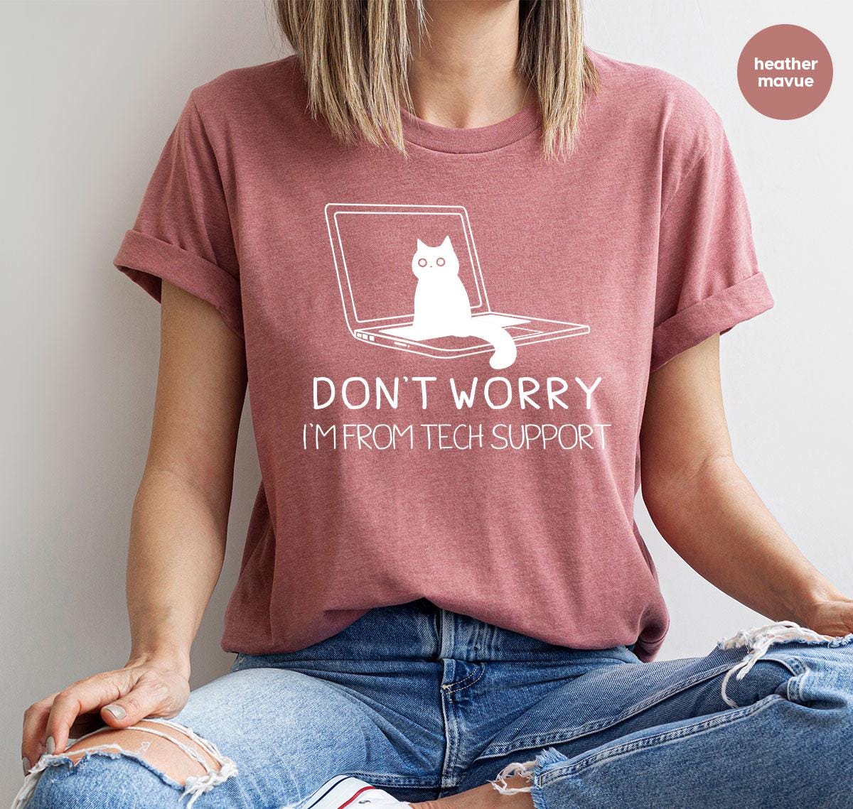 Cat Shirts, Funny Cat Sweatshirt, Cat Mom Gifts, Sarcastic Cat Tees, Cat Owner Clothing, Cat Gifts for Her, Cat Dad Crewneck Sweatshirt