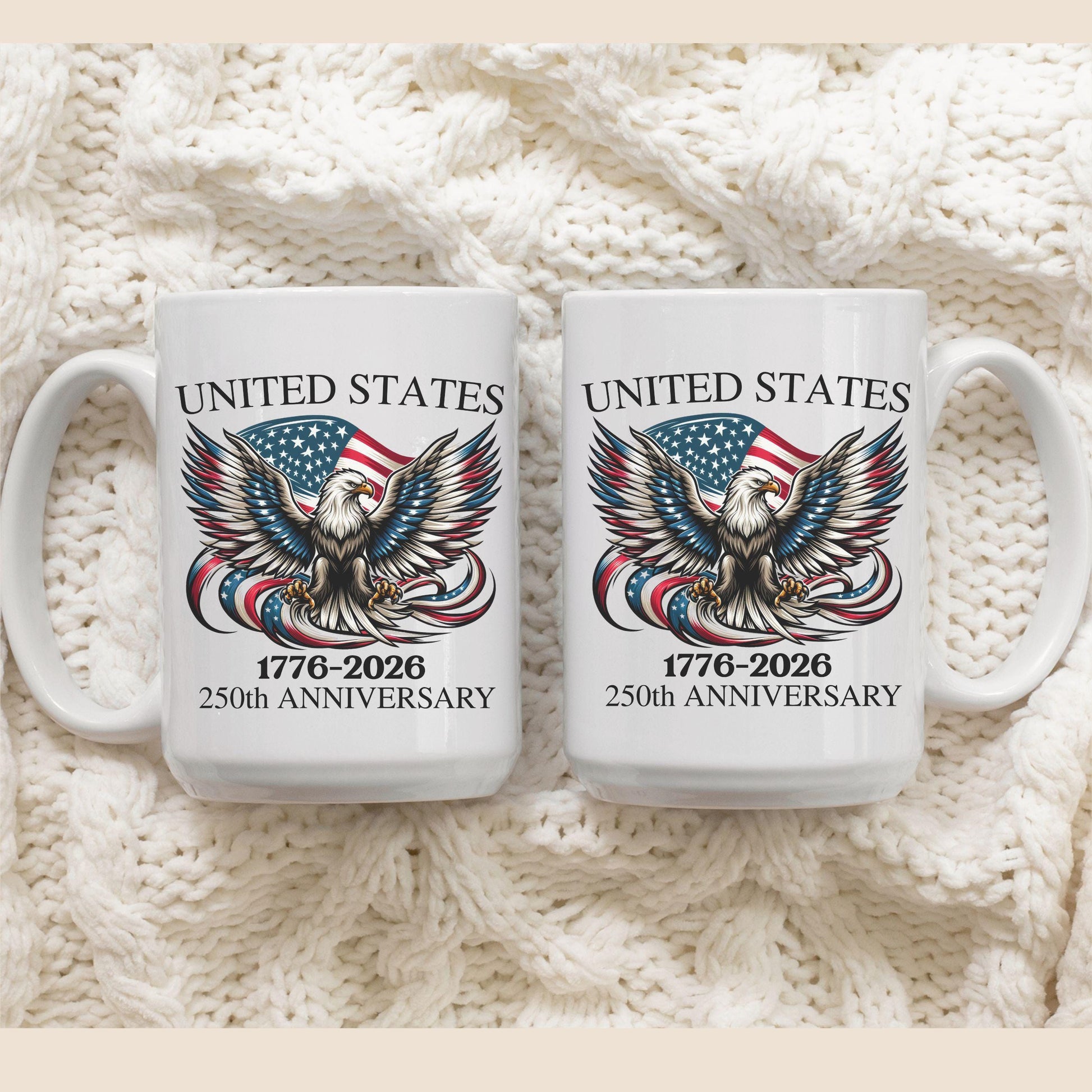 America 1776 mug, USA 250th Anniversary coffee mug, Patriotic 4th of July, Freedom mug, Semiquincentennial souvenir, Patriotic dad gift