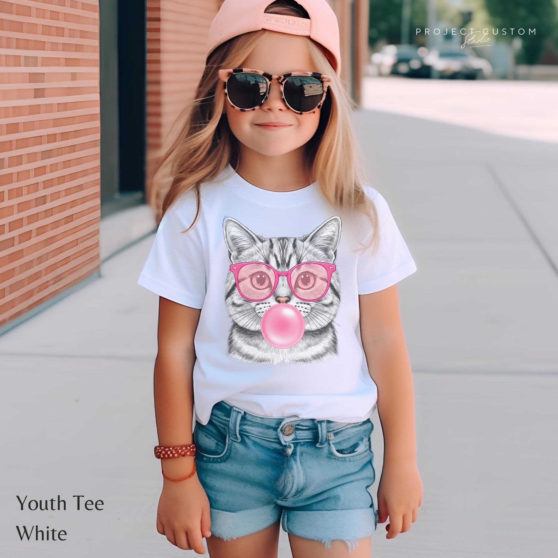 Funny Cat Shirt, Cute Cat Meme T-Shirt, Bubble Gum Kitten Tee Vintage Style Comfort Colors Mental Health Tshirt Retro 80s 90s Cat Lover Gift