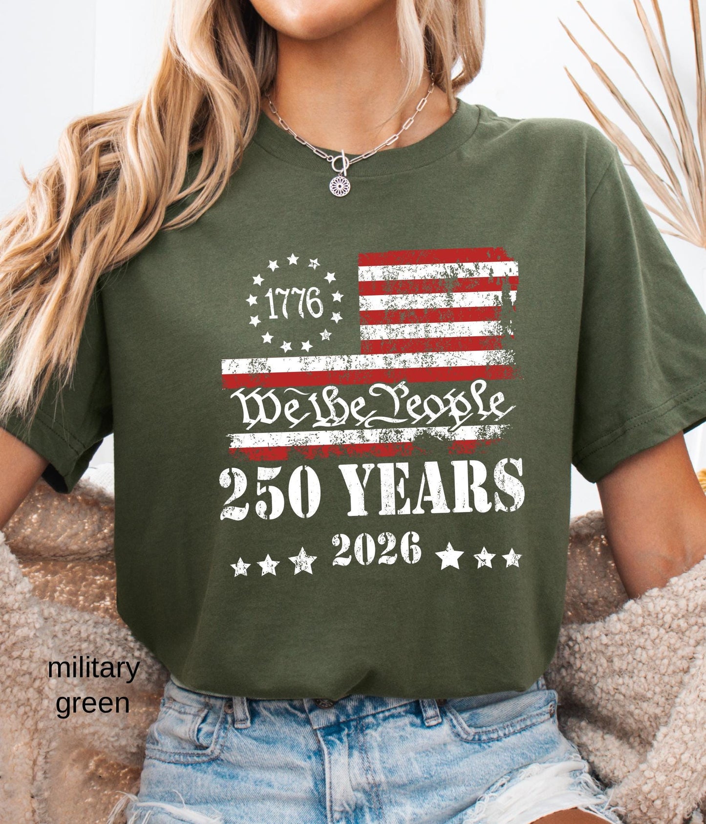 250th Anniversary Shirt: US 250 Years Patriotic Independence Day Tee July 4th Gift