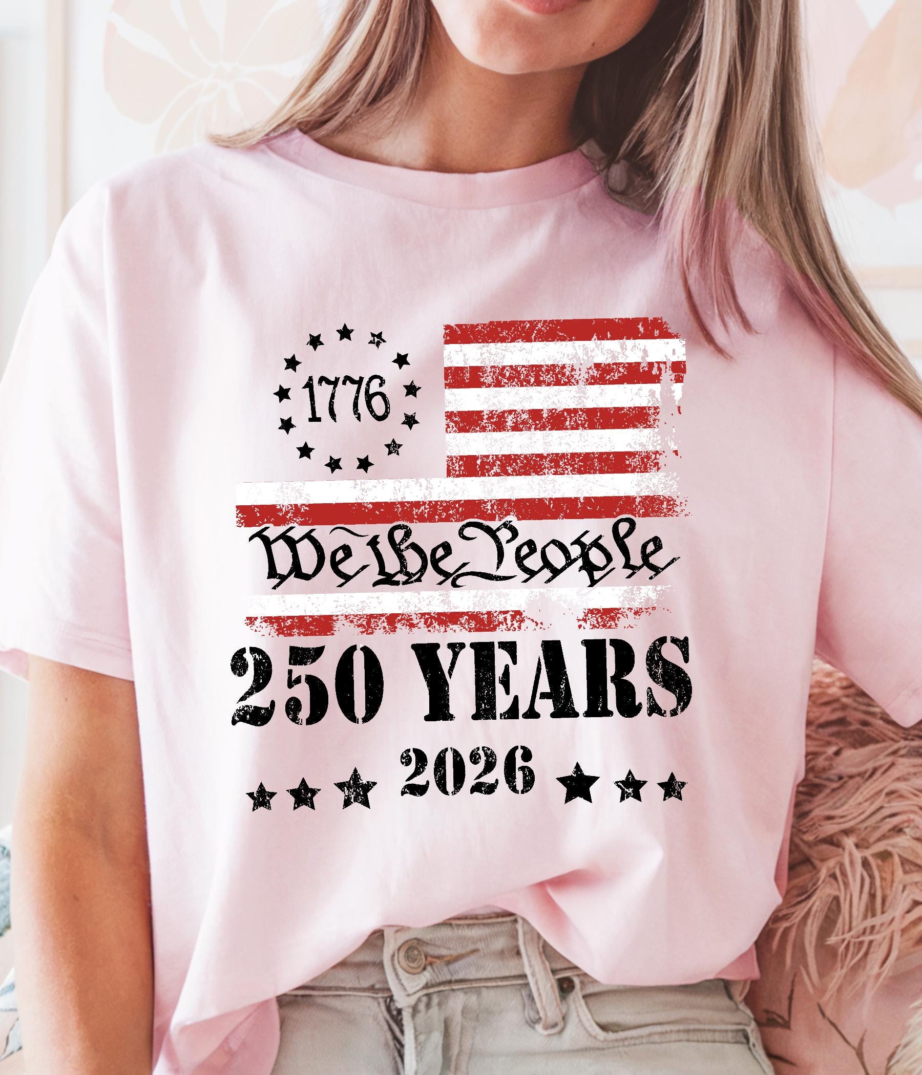250th Anniversary Shirt: US 250 Years Patriotic Independence Day Tee July 4th Gift