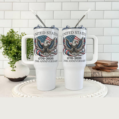 America 1776 mug, USA 250th Anniversary coffee mug, Patriotic 4th of July, Freedom mug, Semiquincentennial souvenir, Patriotic dad gift