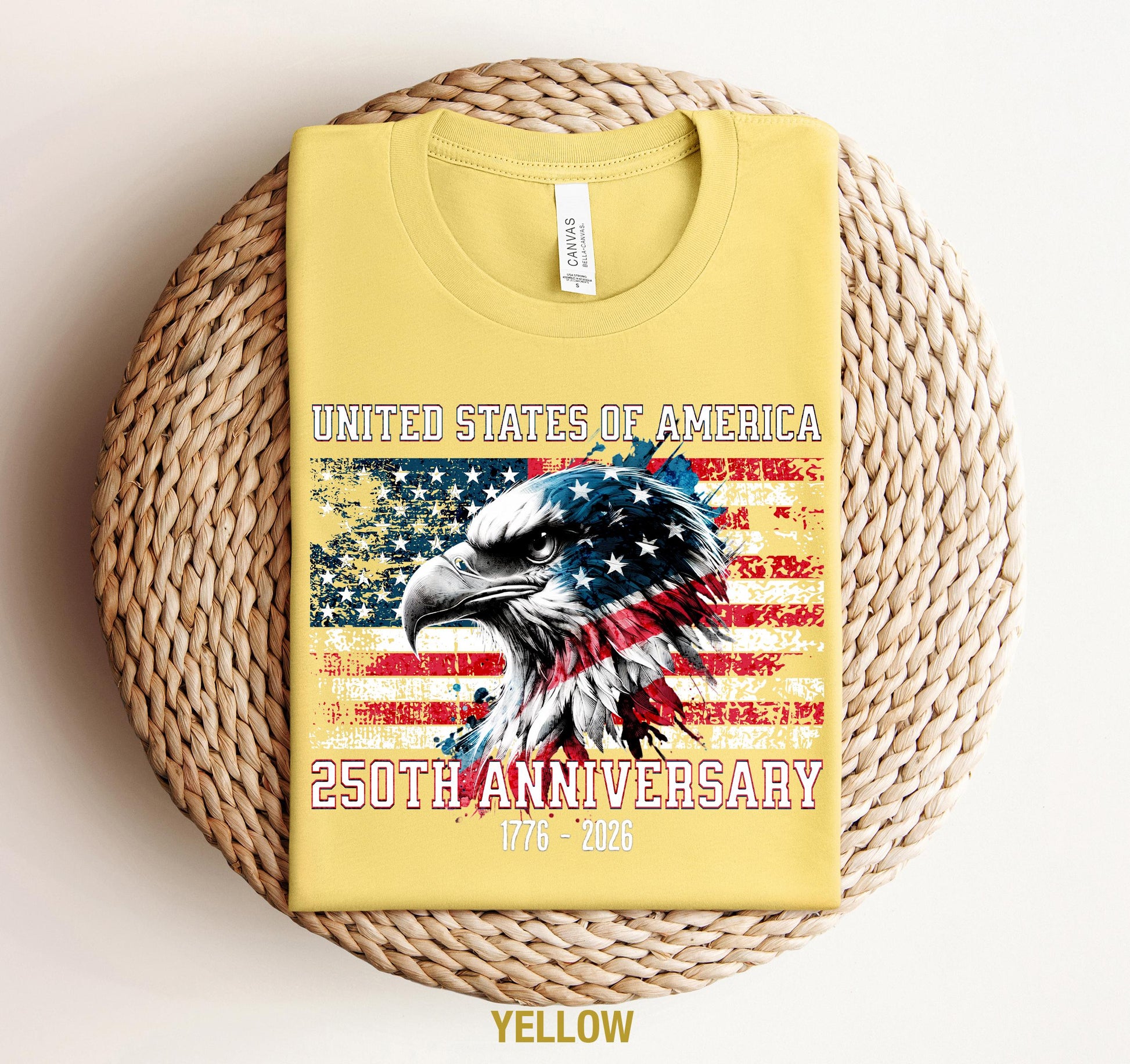 America 250th Anniversary T-Shirt, Patriotic USA Flag 1776-2026 Tee
