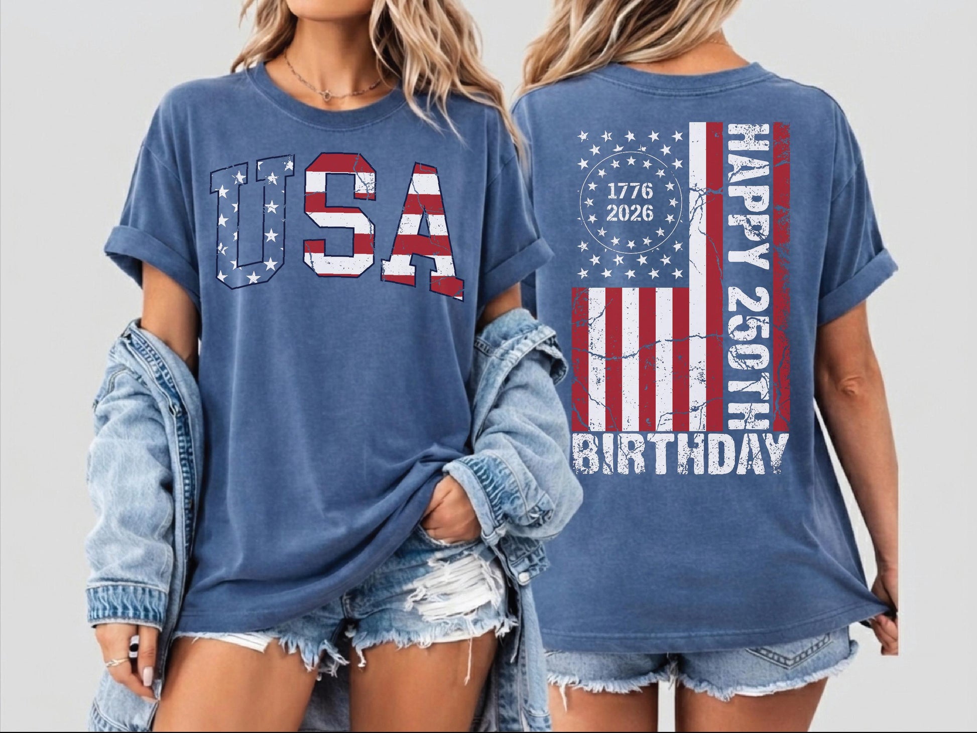 Comfort Colors America Anniversary Tshirt, 1776–2026 USA Shirt,ana2835