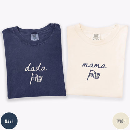 4th of July Birthday Shirts for Family: Patriotic American Birthday Boy Girl First Birthday Tees