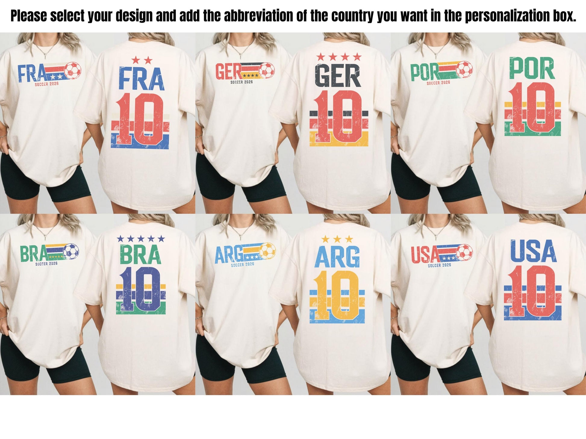 France Soccer Shirt Comfort Colors Retro Football Match Tee 2026 Fan Top Number 10