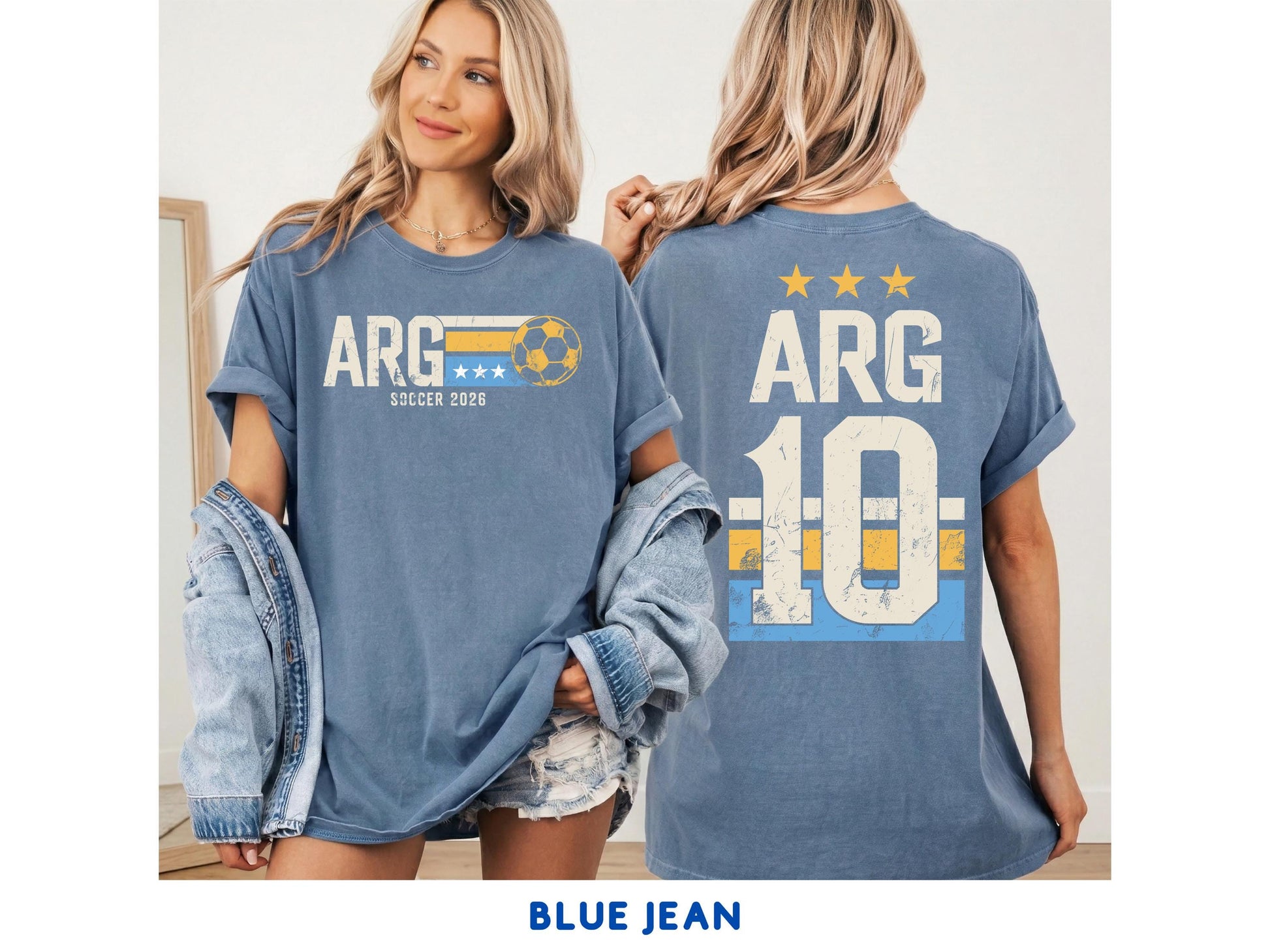 France Soccer Shirt Comfort Colors Retro Football Match Tee 2026 Fan Top Number 10