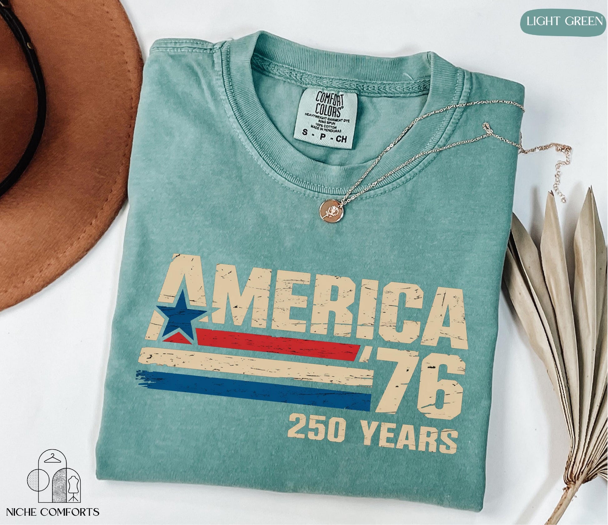 America '76 Shirt, 250 Years Shirt, 4th of July Shirt, Independence Day Shirt, USA 250th Anniversary Shirt, Comfort Colors® America 1776 Tee