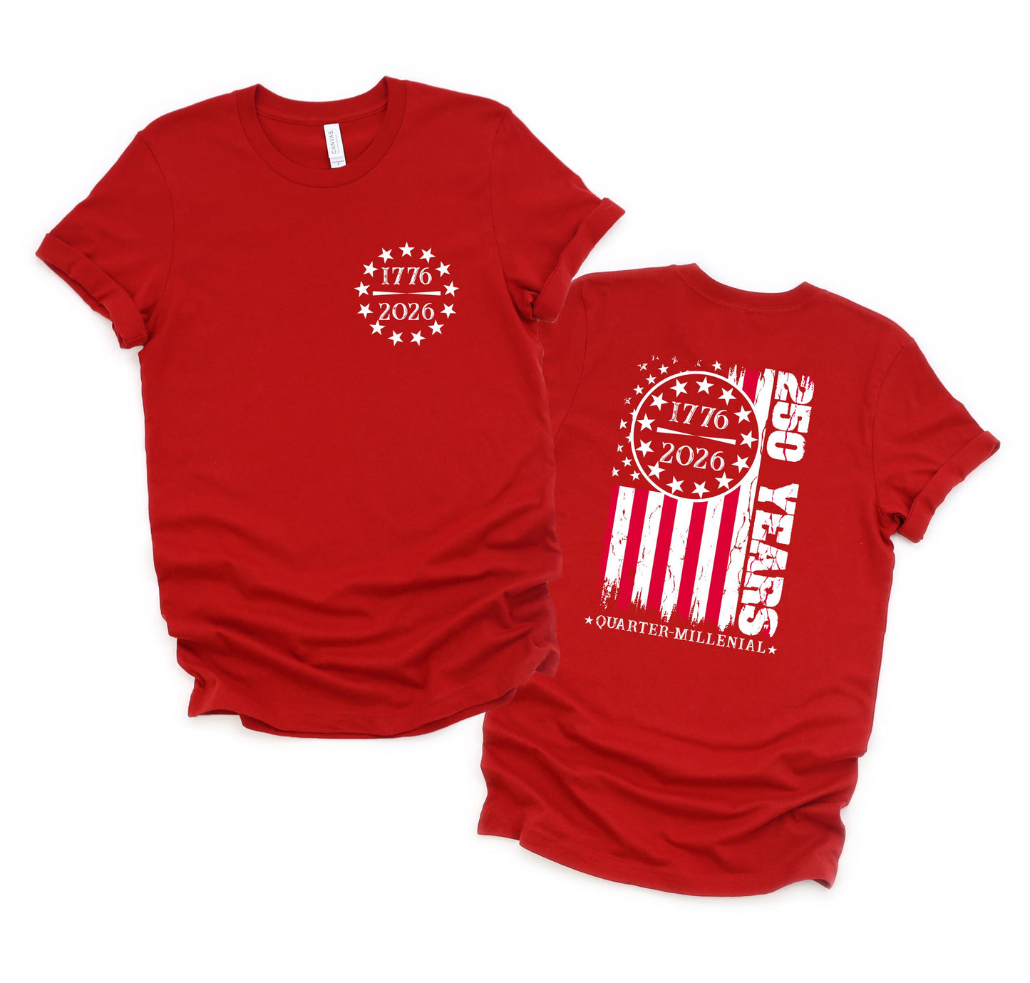 America 250th Anniversary Shirt,1776 2026 Patriotic USA Tee,250 Years of Freedom Sweatshirt,Quarter Millennial Flag T-Shirt,Independence Top