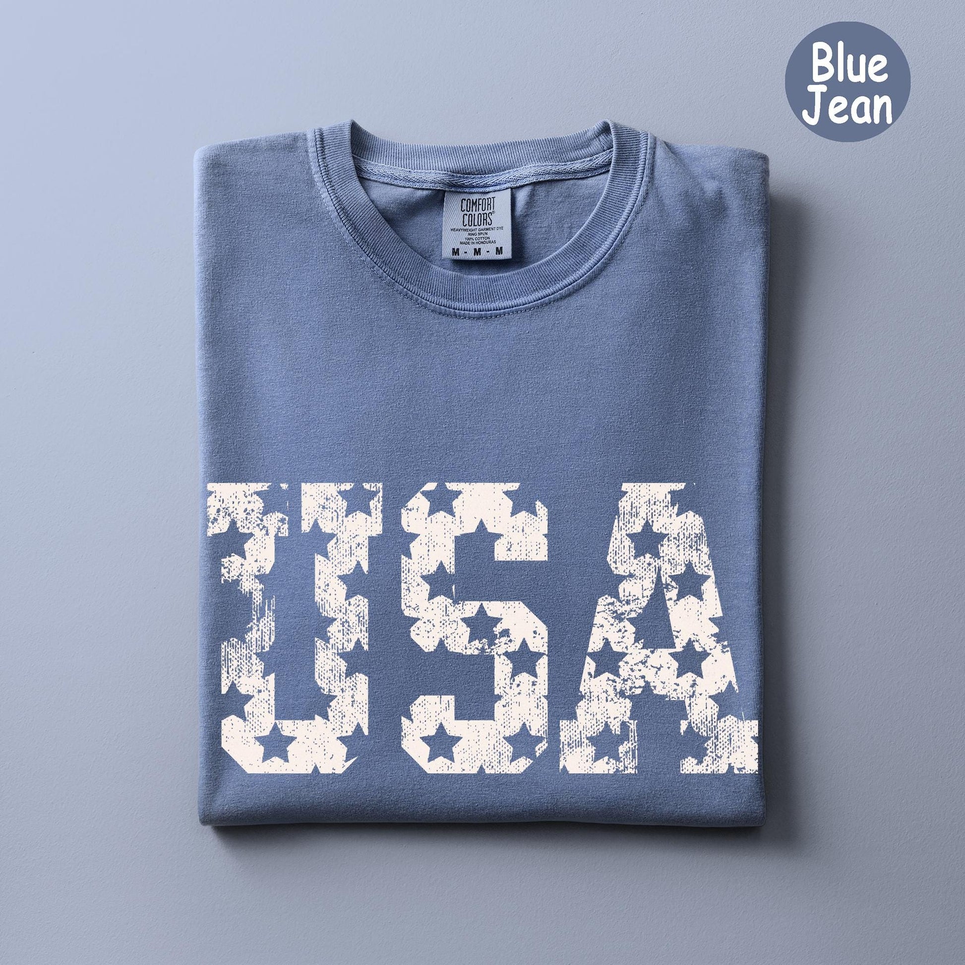 Comfort Colors® Retro USA Shirt, 4th of July Shirt, Usa T-Shirt, Big USA Tshirt, USA Shirt, Usa Tee, Usa TShirt, 4th of July Gift, Usa Lover
