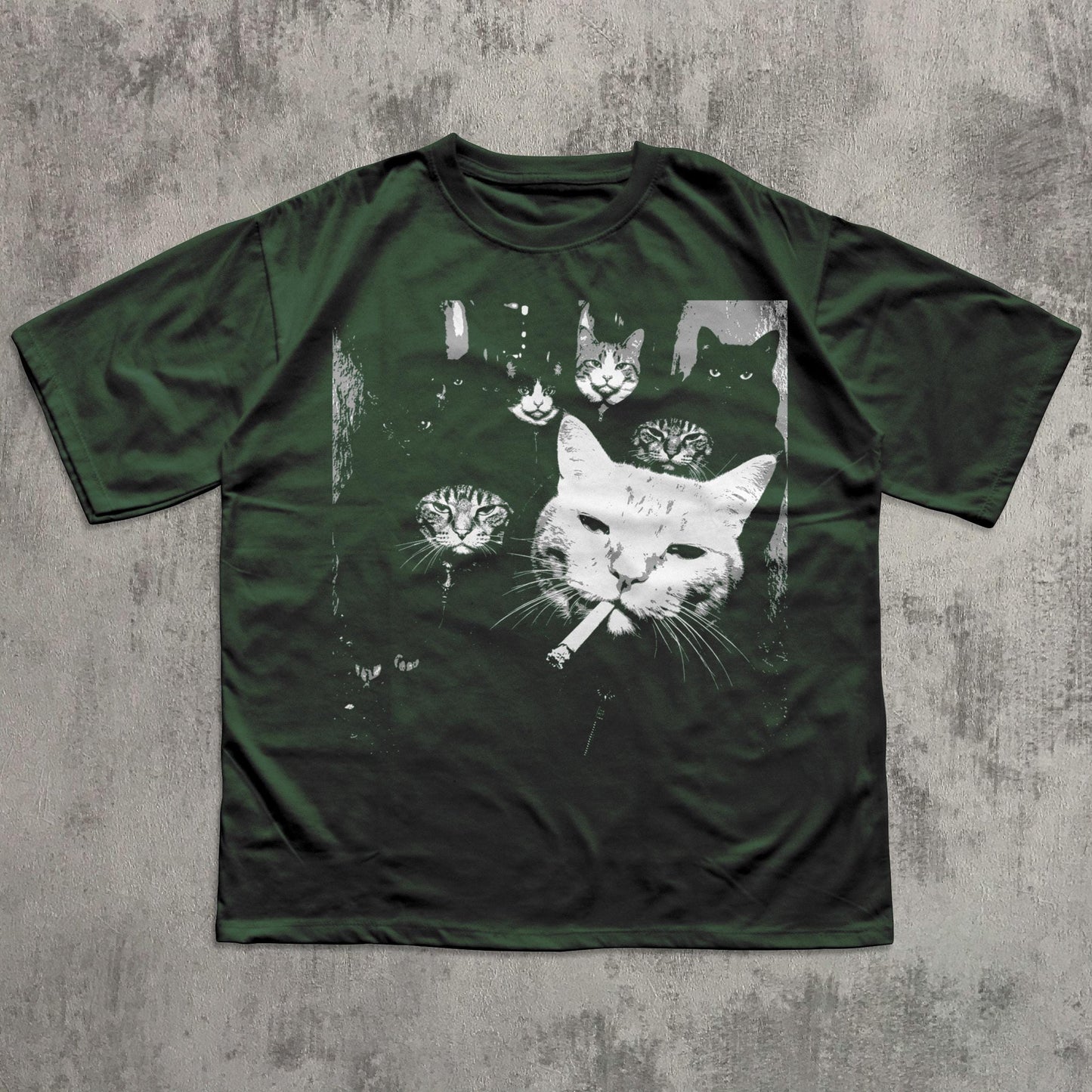 Funny Gangster Cat Shirt, Meme Cats Graphic Tee, Vintage Cat Lover Shirt, Funny Cat Meme Tee, Edgy Cat Shirt, Cat Dad Gift, Cat Mom Shirt