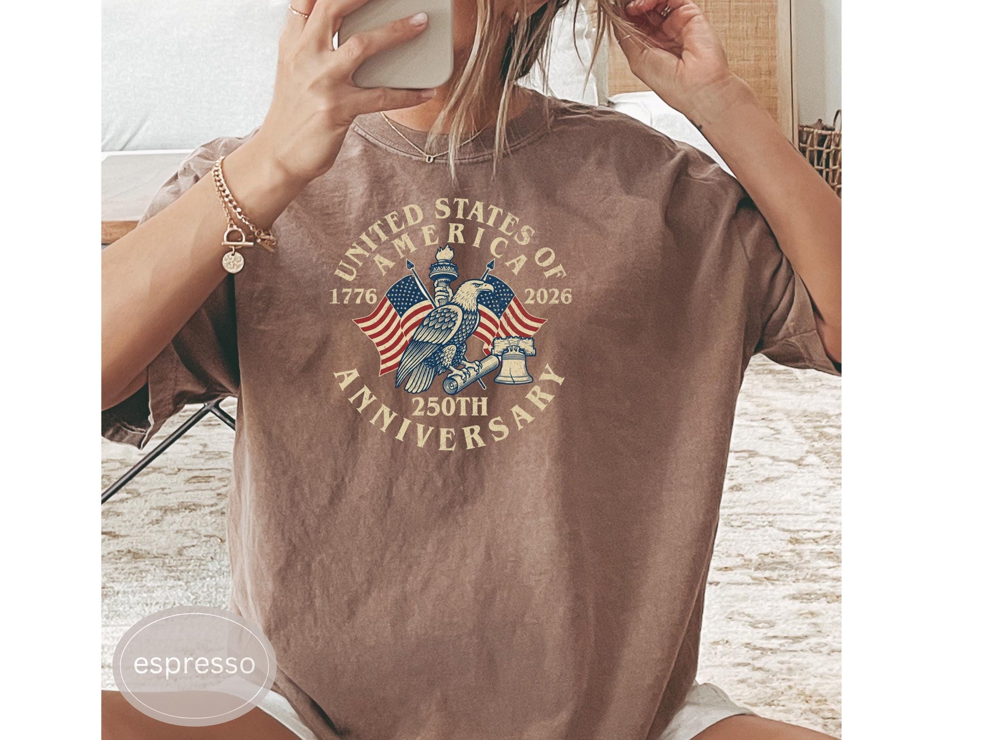USA 250th Anniversary Comfort Colors Shirt, America 250th Shirt, America 250 Tee, USA Flag Vintage T-Shirt, Usa 250th anniversary