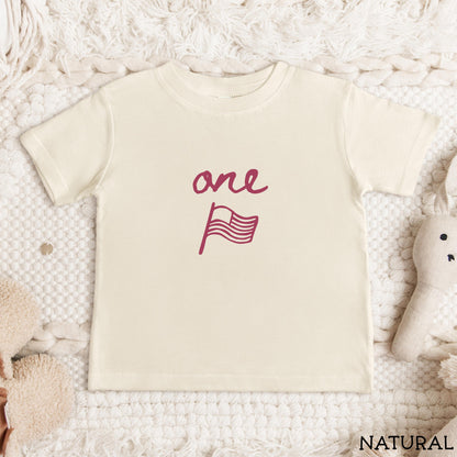 4th of July Birthday Shirts for Family: Patriotic American Birthday Boy Girl First Birthday Tees