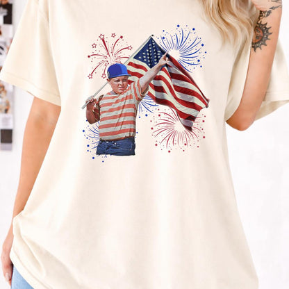 The Sandlot 4th of July T-shirt, Ham Porter Hambino Fireworks 4th of July scene In Sandlot, Legends Never Die Shirt,Scotty Smalls Baseball