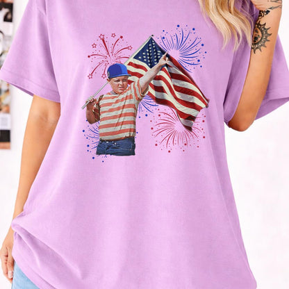 The Sandlot 4th of July T-shirt, Ham Porter Hambino Fireworks 4th of July scene In Sandlot, Legends Never Die Shirt,Scotty Smalls Baseball