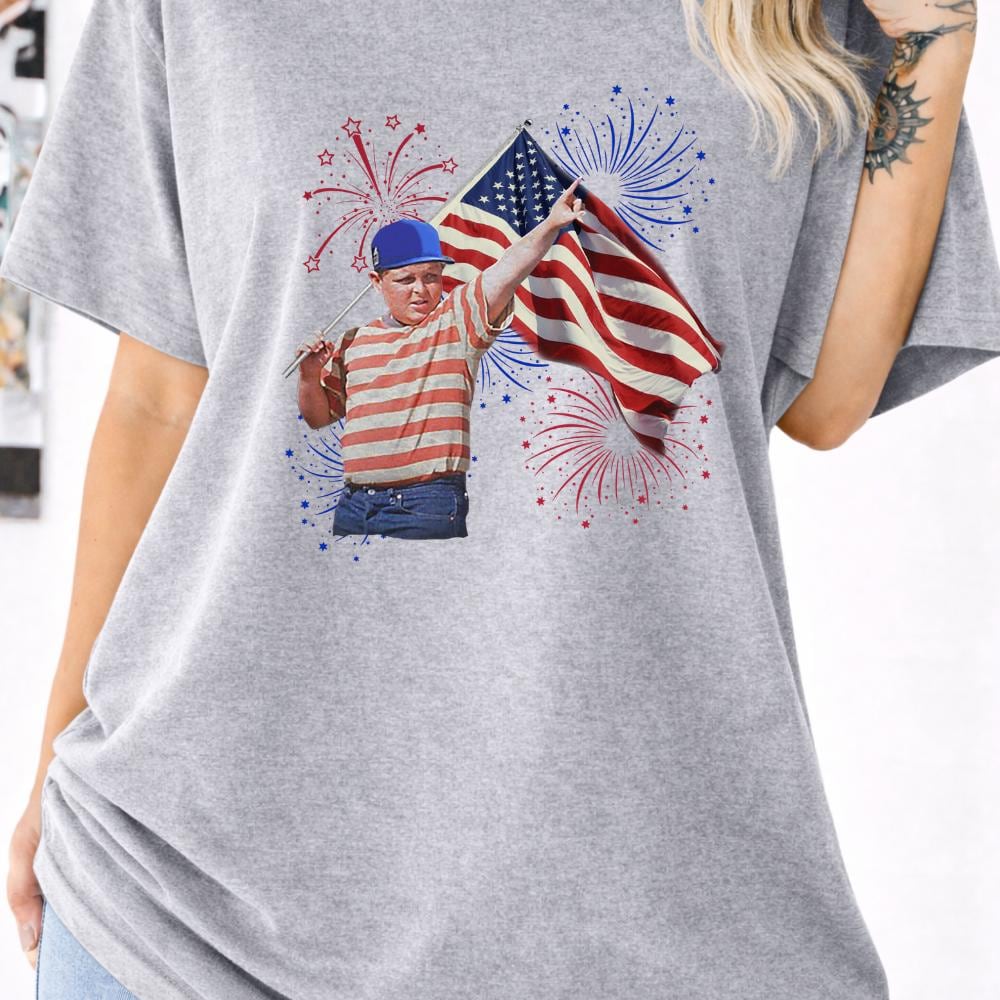 The Sandlot 4th of July T-shirt, Ham Porter Hambino Fireworks 4th of July scene In Sandlot, Legends Never Die Shirt,Scotty Smalls Baseball