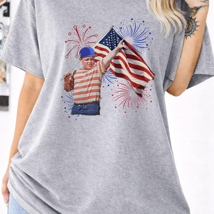 The Sandlot 4th of July T-shirt, Ham Porter Hambino Fireworks 4th of July scene In Sandlot, Legends Never Die Shirt,Scotty Smalls Baseball