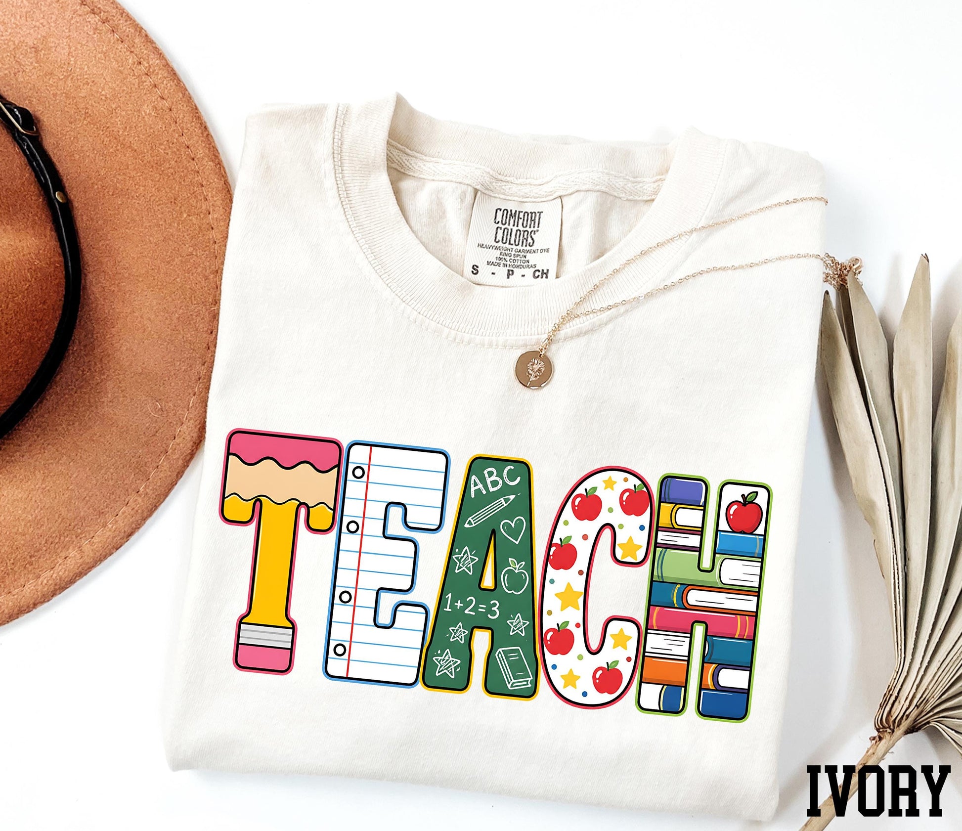Teach Shirt, Teacher Shirt, Teacher Life Shirt, Back to School Shirt, Teacher Appreciation, Elementary School Shirt Comfort Colors®