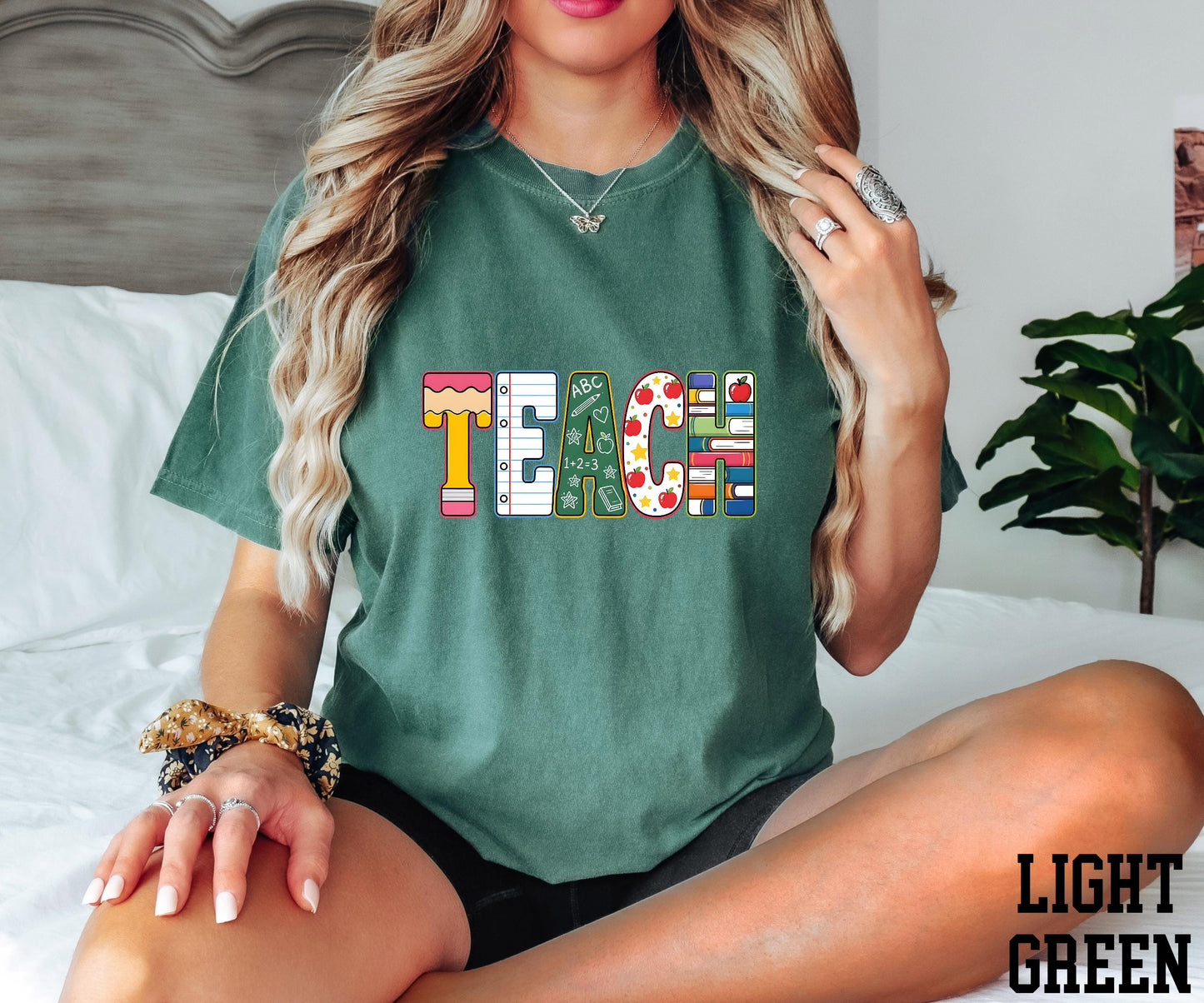 Teach Shirt, Teacher Shirt, Teacher Life Shirt, Back to School Shirt, Teacher Appreciation, Elementary School Shirt Comfort Colors®