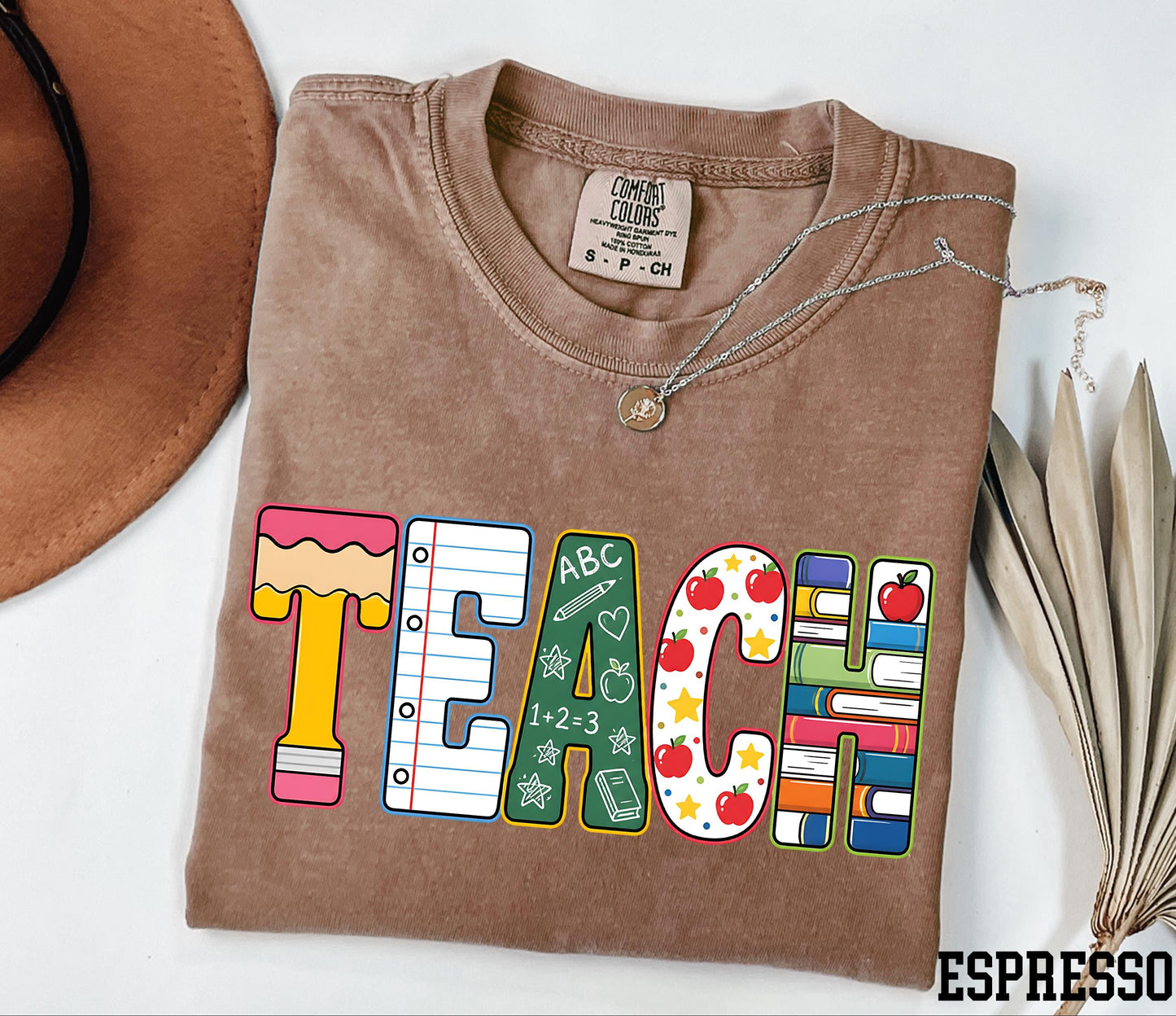 Teach Shirt, Teacher Shirt, Teacher Life Shirt, Back to School Shirt, Teacher Appreciation, Elementary School Shirt Comfort Colors®