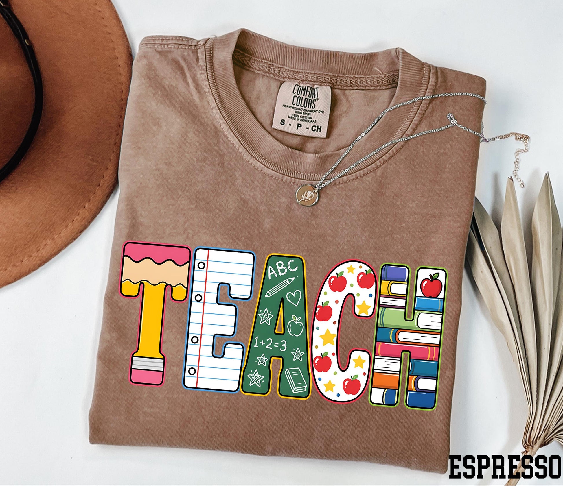 Teach Shirt, Teacher Shirt, Teacher Life Shirt, Back to School Shirt, Teacher Appreciation, Elementary School Shirt Comfort Colors®