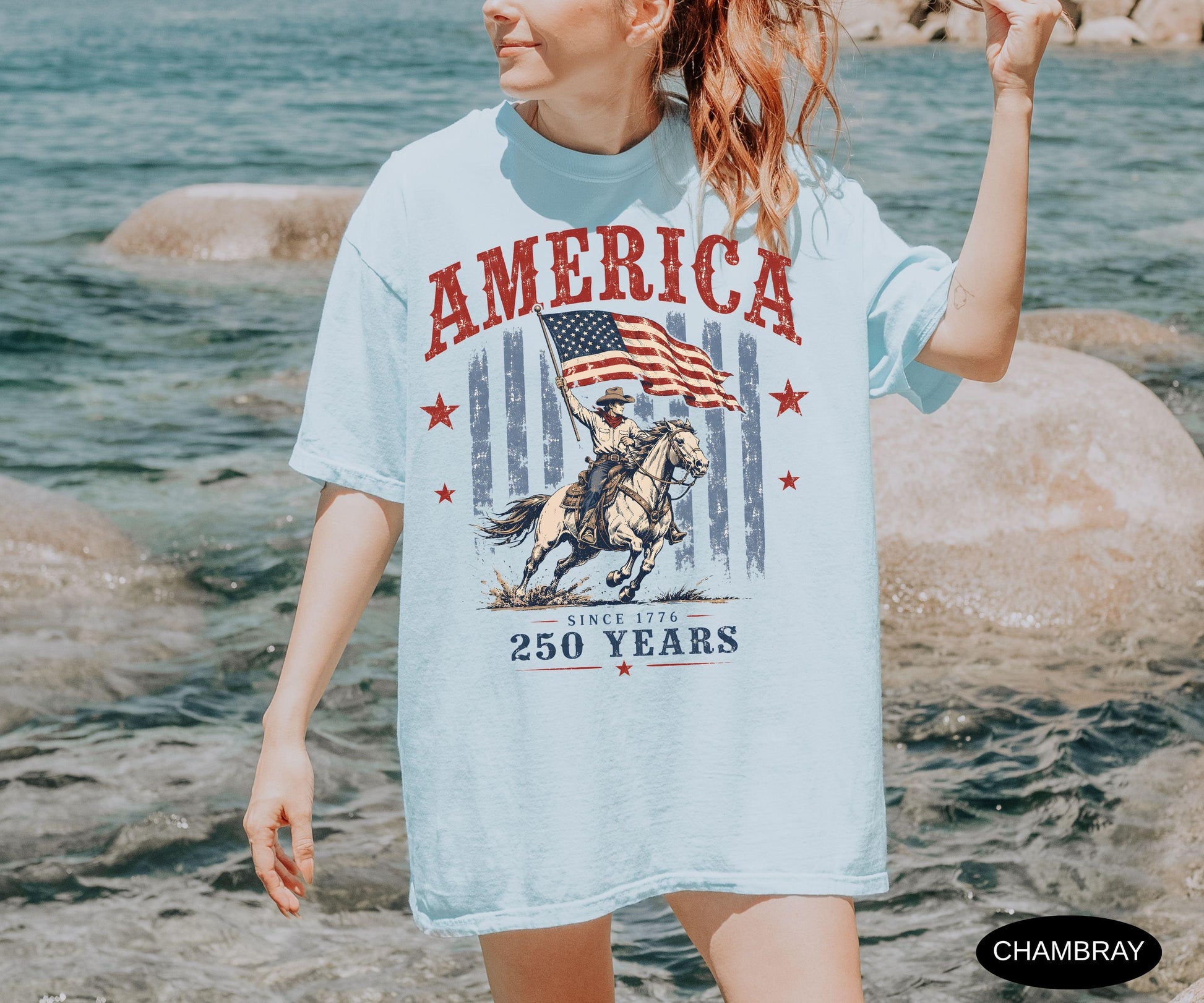 Comfort Colors USA Shirt America 250th Anniversary Gift 250 Years 4th of July Tshirt US 250 Years foj T-Shirt
