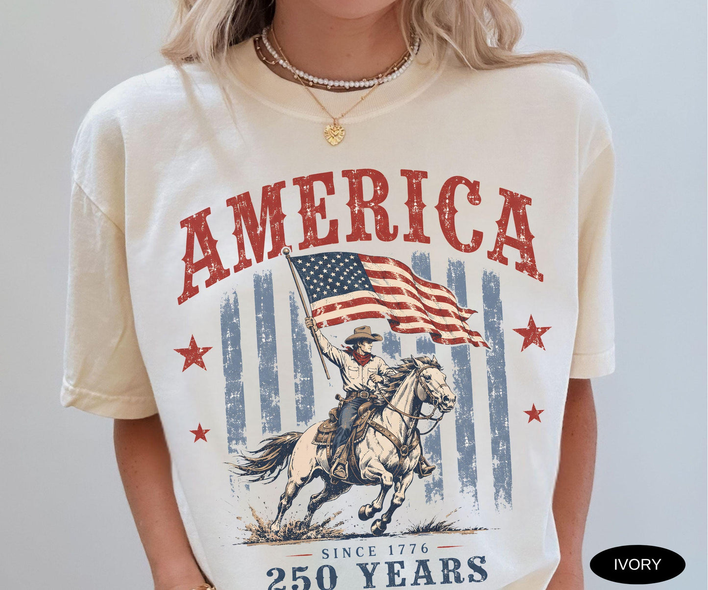 Comfort Colors USA Shirt America 250th Anniversary Gift 250 Years 4th of July Tshirt US 250 Years foj T-Shirt