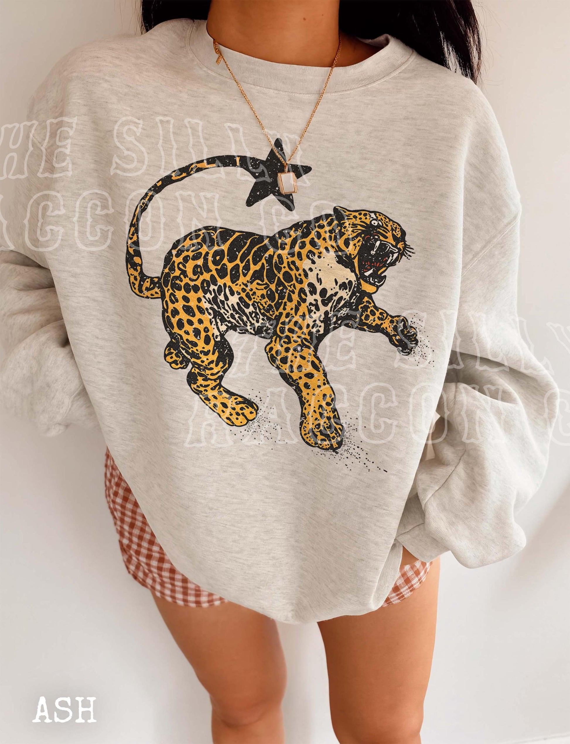 Vintage Inspired Jaguar Shirt Retro Nature Graphic Tee Trendy Animal Print Top Y2K Streetwear Clothing For Men Women Comfort Colors