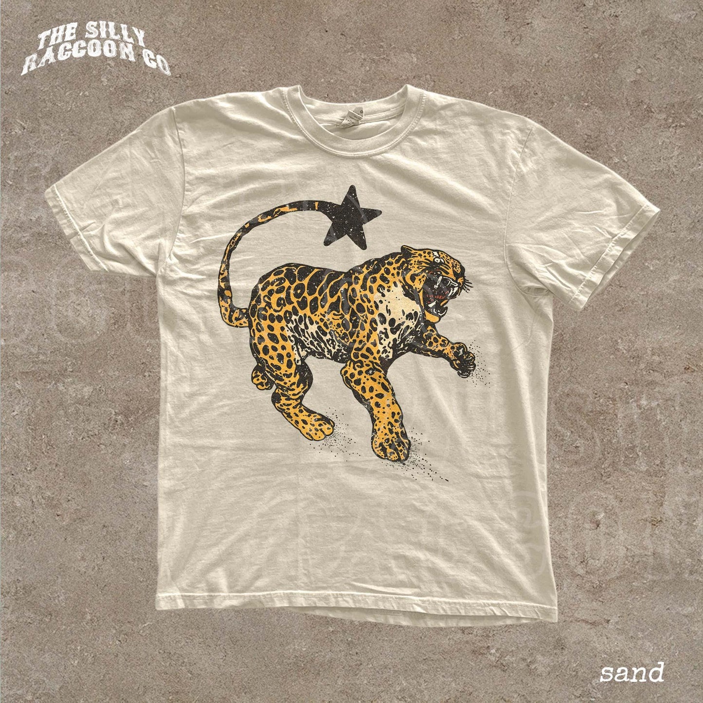 Vintage Inspired Jaguar Shirt Retro Nature Graphic Tee Trendy Animal Print Top Y2K Streetwear Clothing For Men Women Comfort Colors
