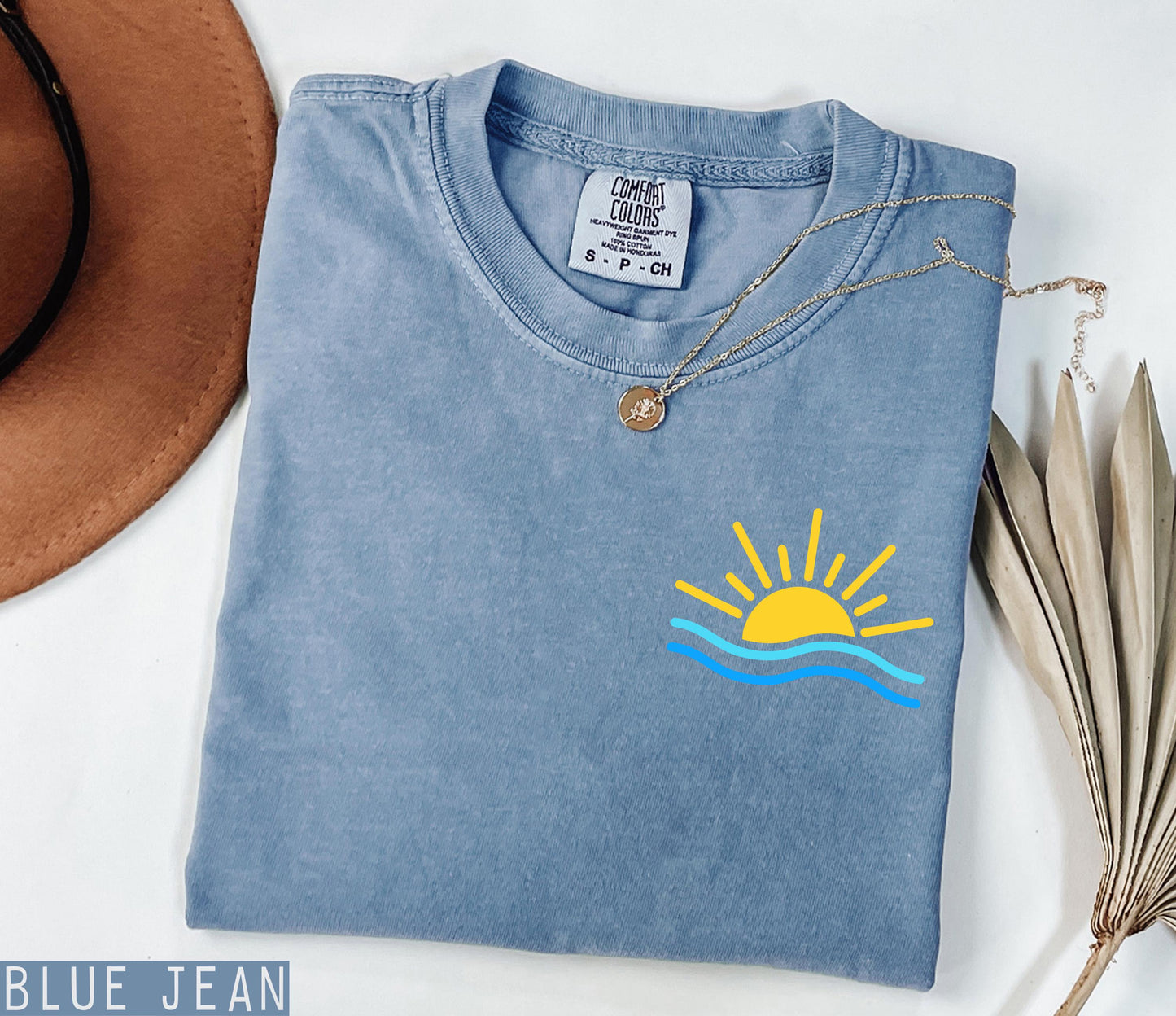 Comfort Colors Summer Shirt, Beach Shirts, Coastal Sunshine Shirt, Summer Vacation Tee, Retro Beach Graphic Shirt, Cute Women Shirt