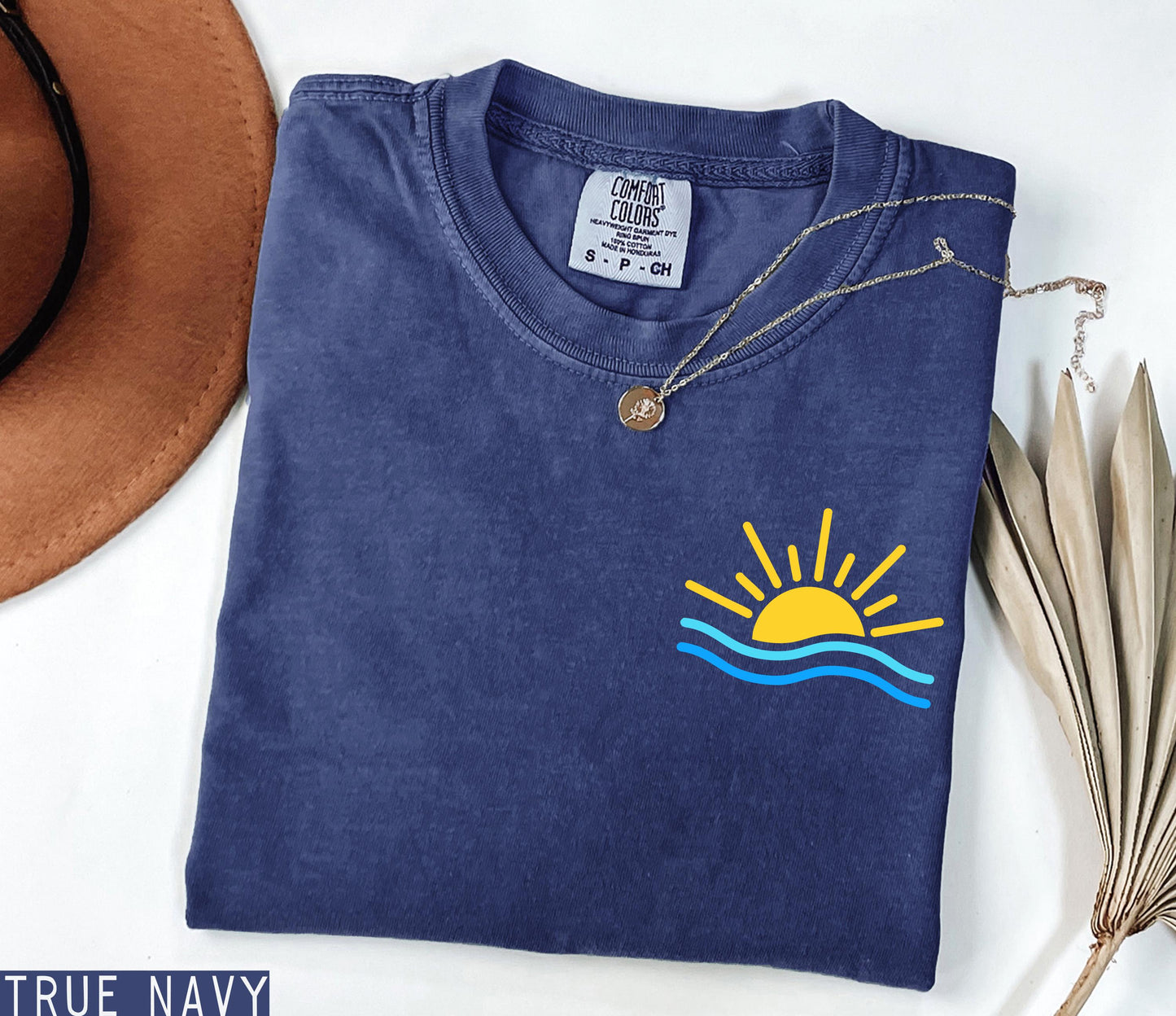 Comfort Colors Summer Shirt, Beach Shirts, Coastal Sunshine Shirt, Summer Vacation Tee, Retro Beach Graphic Shirt, Cute Women Shirt