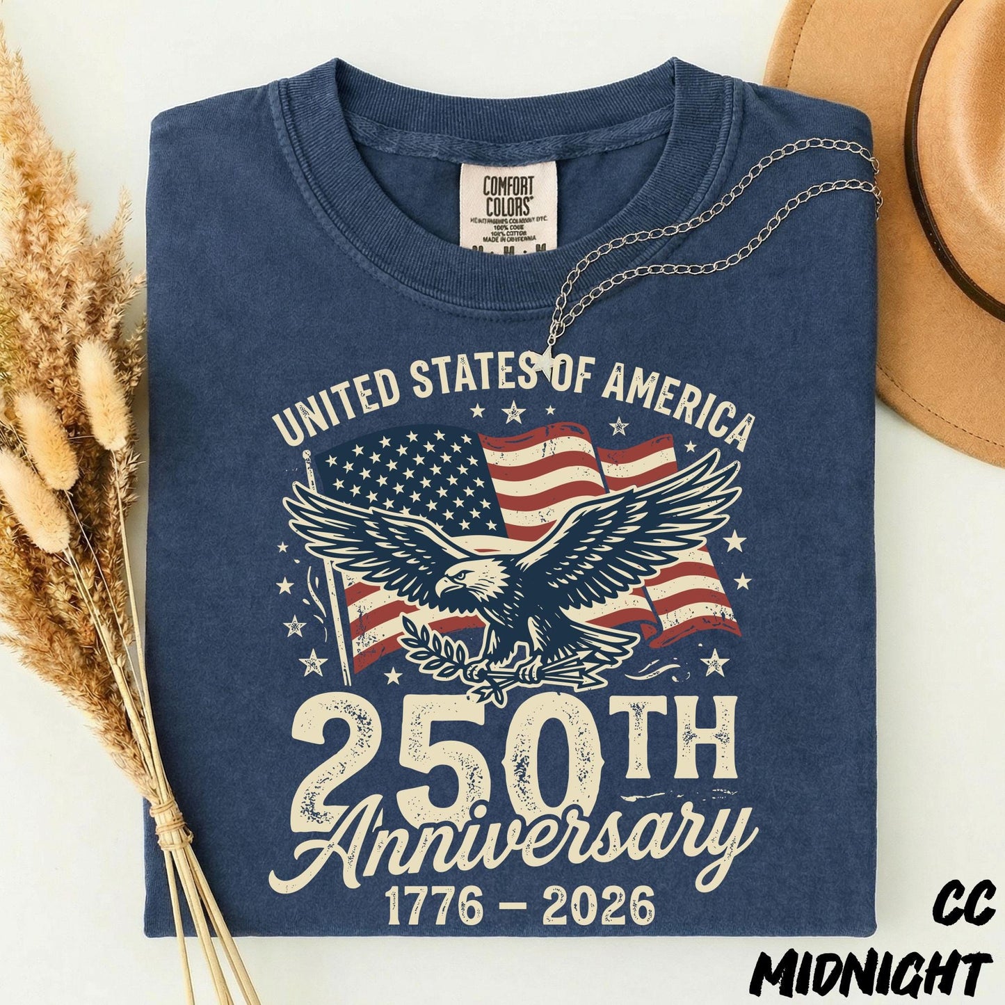 4th of July Shirt, America 250th Anniversary Shirt, Comfort Colors T-Shirt, 1776- 2026 Independence Day Tee, Patriotic Tee, USA kid shirts