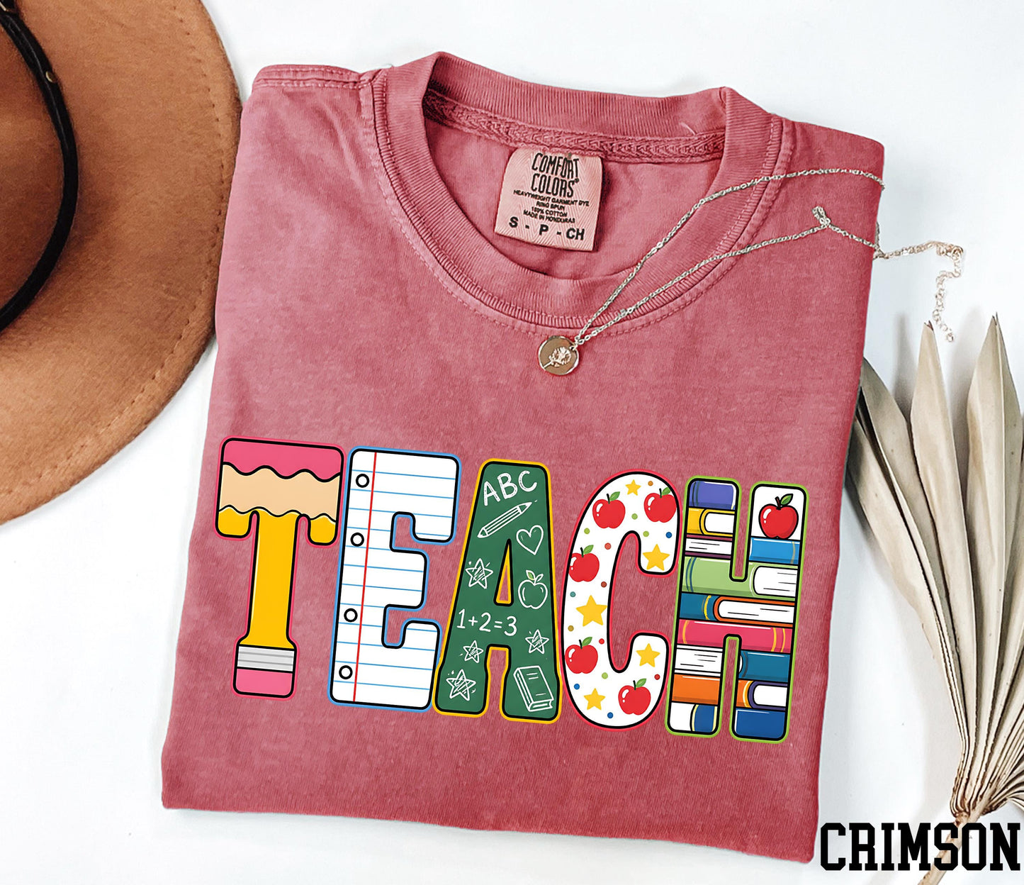 Teach Shirt, Teacher Shirt, Teacher Life Shirt, Back to School Shirt, Teacher Appreciation, Elementary School Shirt Comfort Colors®